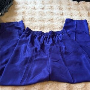 Diane von Furstenberg Vintage Silk Purple Pants size small